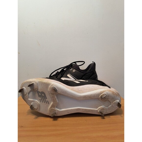 New Balance Metal Baseball Cleats Men\'s 15 Black and White main image 6